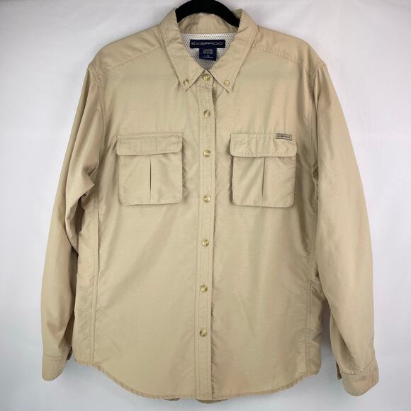 ExOfficio Bugs Away Vented SPF Button Up Shirt Size M - Picture 1 of 10